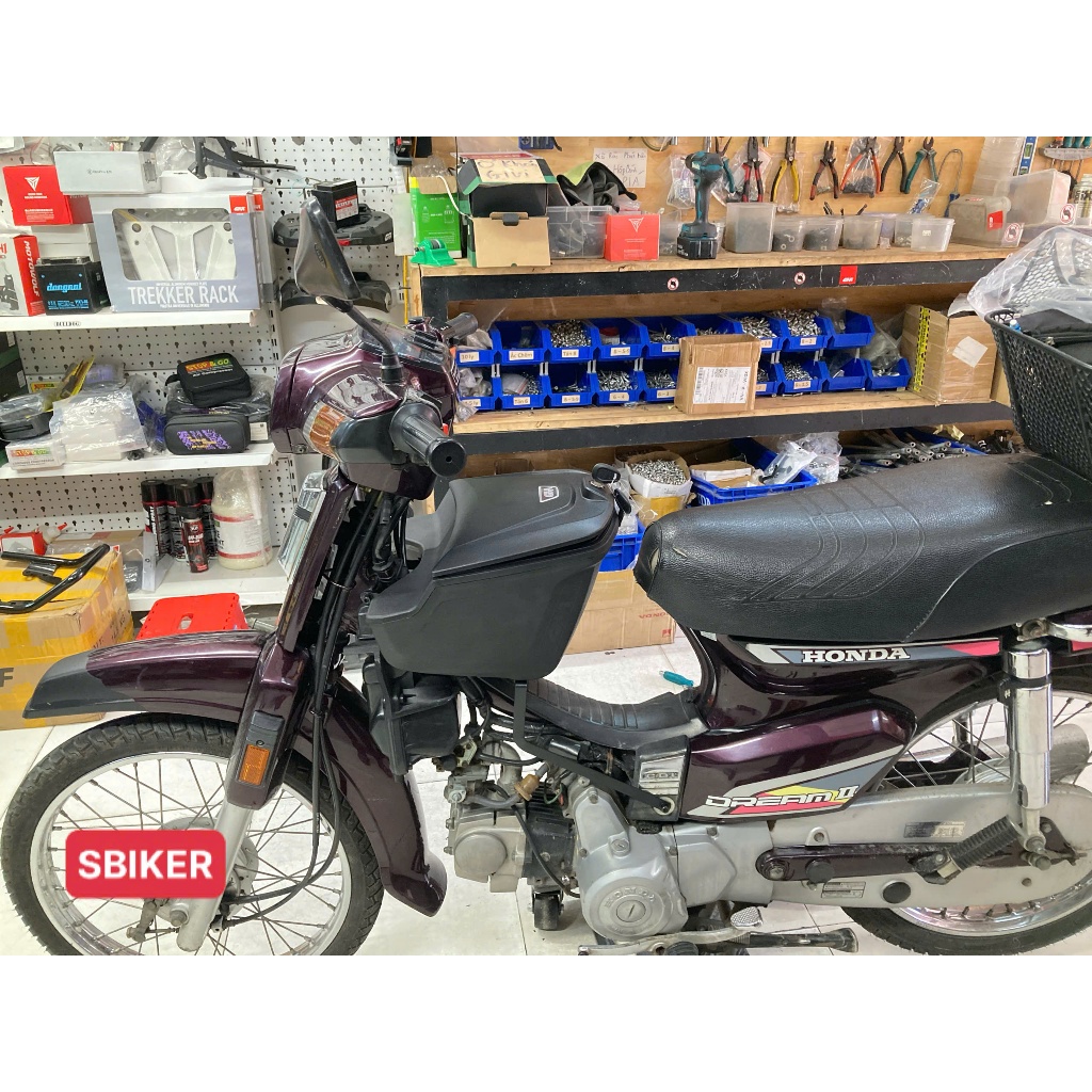 Thùng Giữa Givi Dream G10n - G12n - Kèm Pad Đầy Đủ