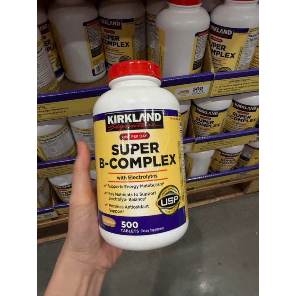 [ Đủ Bill ] [ ĐỦ BILL STORE + AIR] Viên uống Vitamin B Tổng Hợp Super B - Complex  500 Viên
