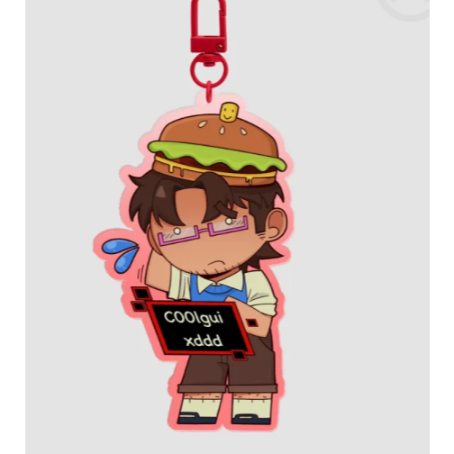 007n7 Acrylic Keychain🍔 [Forsaken]