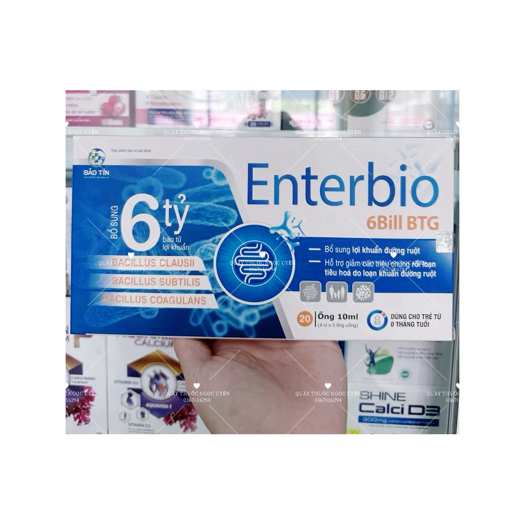 [CHÍNH HÃNG] MEN ENTERBIO 6 TỶ LỢI KHUẨN