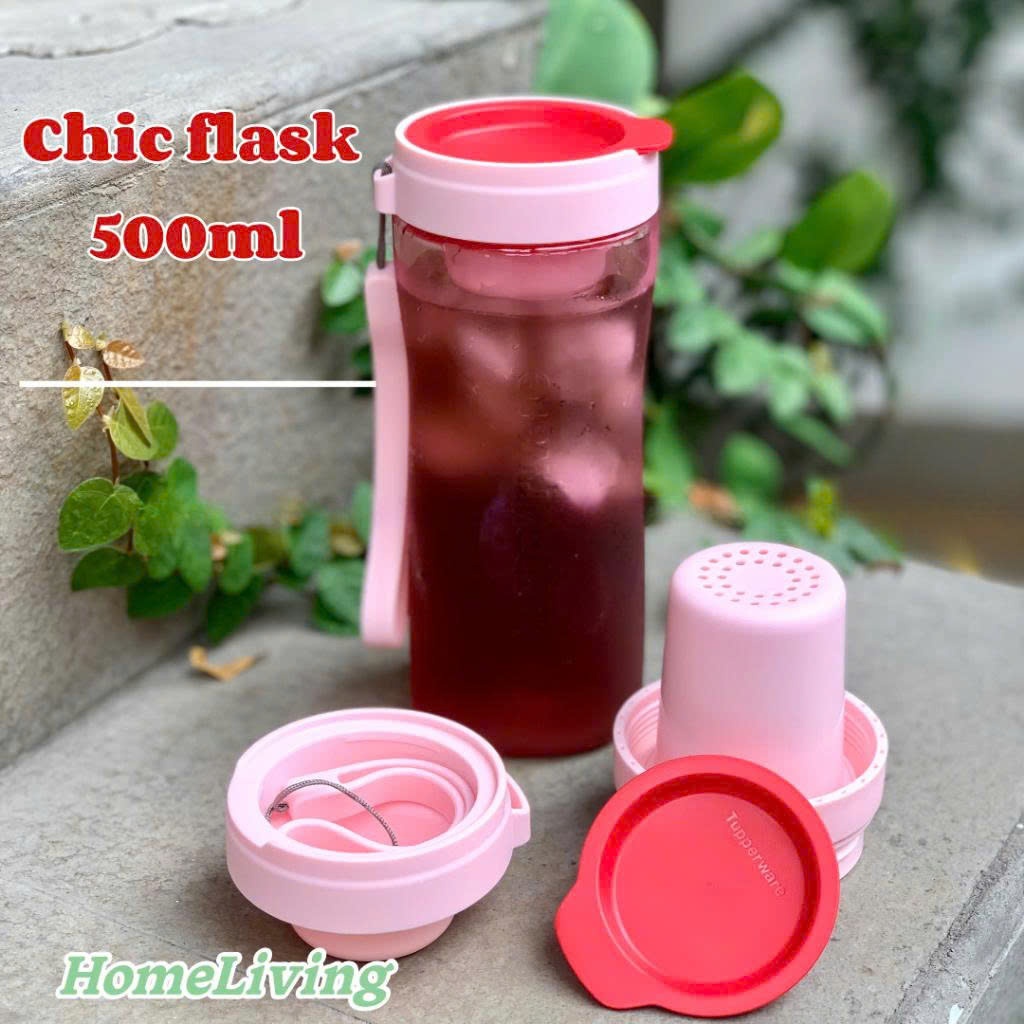 Bình Nước TUPPERWARE Lohas Chic Flask 500ML