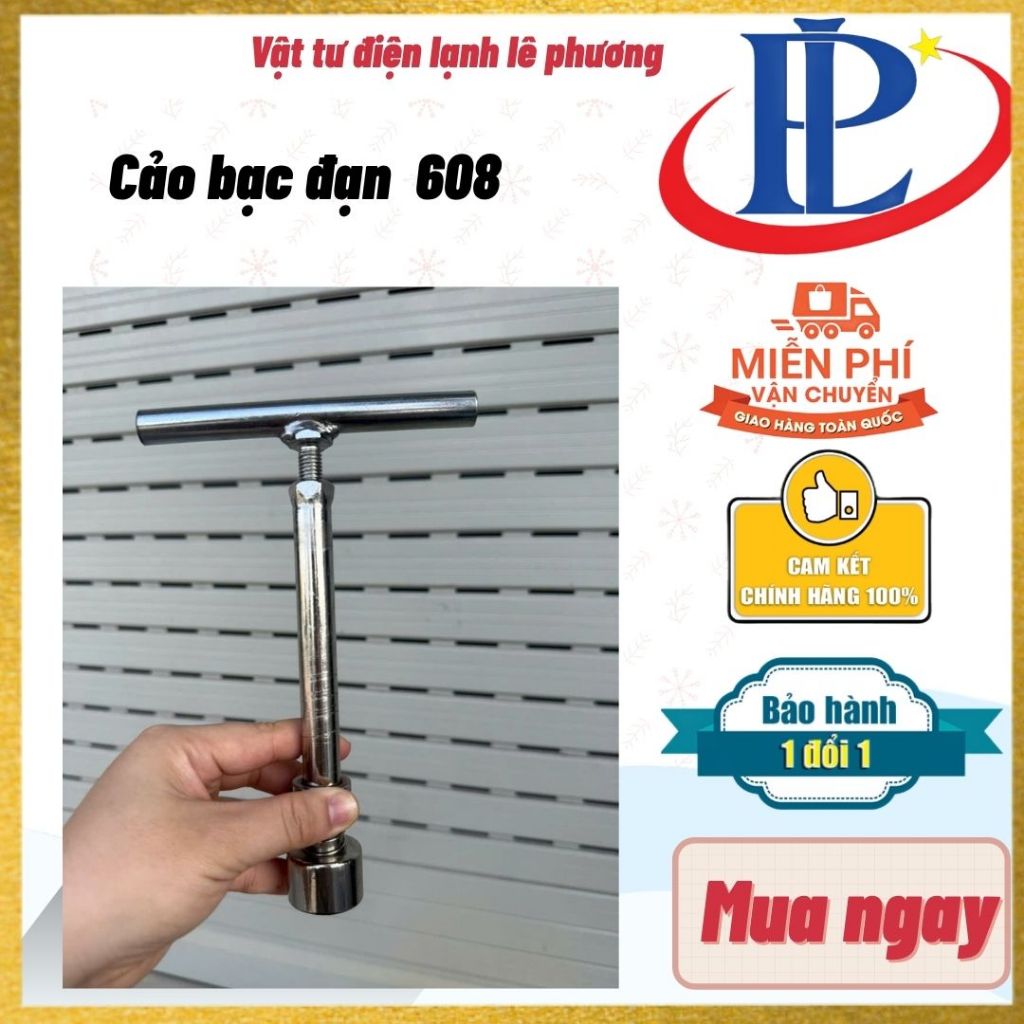 Cảo bạc đạn quạt dàn lạnh 608-mẫu mới 2026