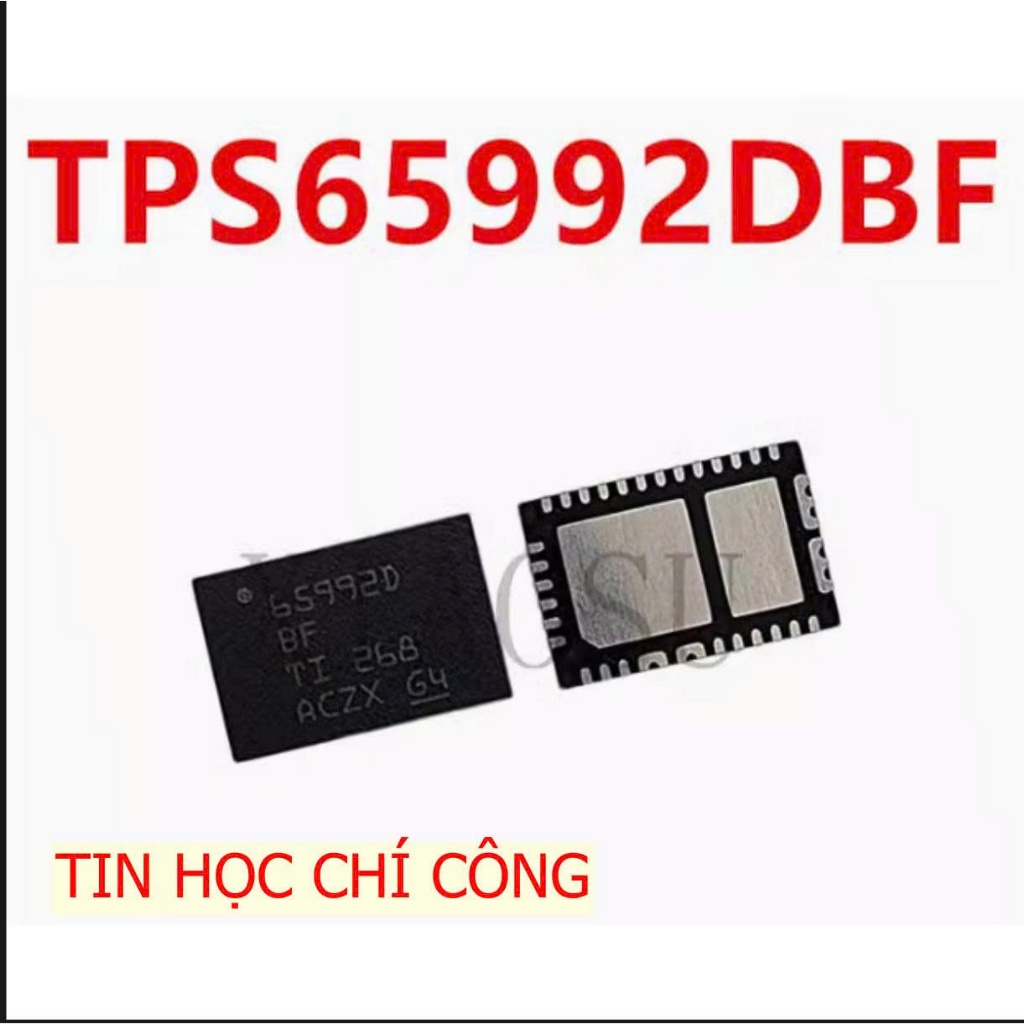 TPS65992DBF TPS65992DBFREFR 65992D 65992 ic nguồn trên bo mạch