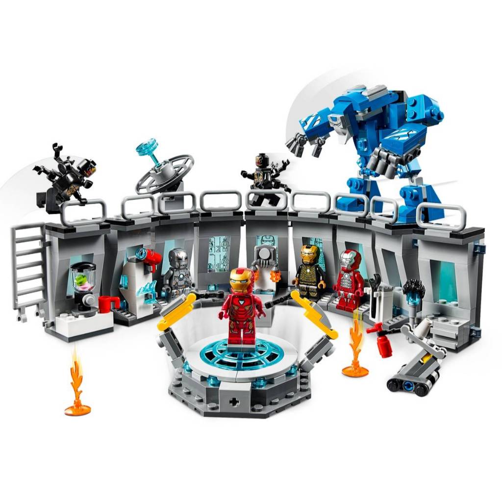 Lego Marvel Avengers Iron Man Hall of Armor 76125