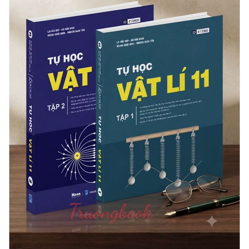 Sách ID - [MỚI NHẤT 2026 - 2027] -  Tự Học Vật Lý - Lớp 11 Tập 1 + 2  - Chương Trình SGK Mới - Moonb