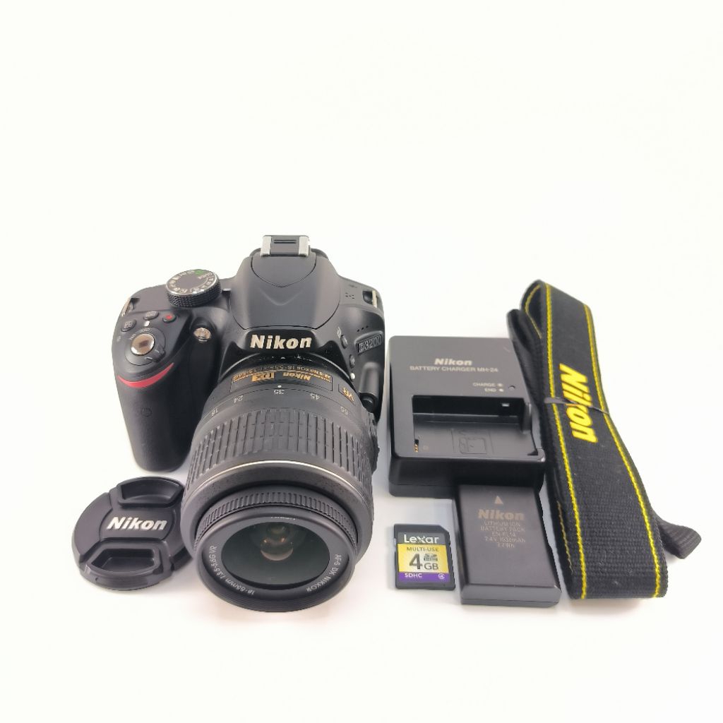 [Like new] 📸 Máy Ảnh Nikon D3200 + Lens Kit 18-55mm VR – Full phụ kiện