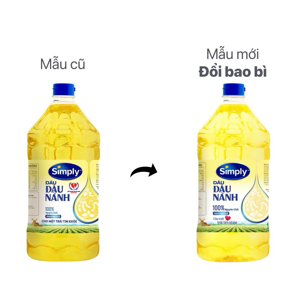 Dầu đậu nành Simply 2L