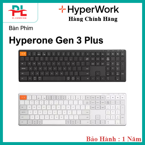 Bàn phím không dây HyperWork Hyperone Gen 3 Plus KB1-G3.Plus