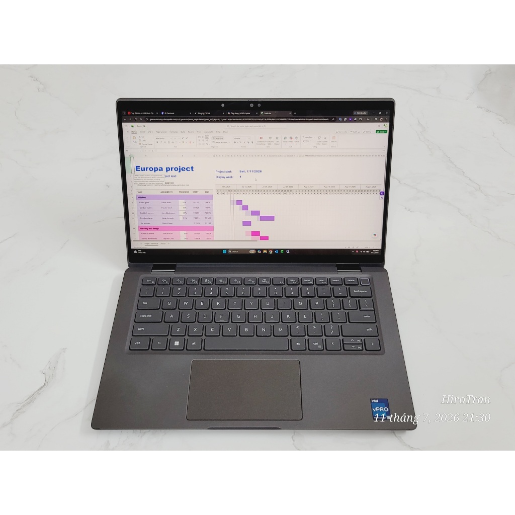 🔥 DELL LATITUDE 7430 2-IN-1 CARBON – XOAY GẬP, CẢM ỨNG, VÂN TAY + FACE ID – i5 GEN 12 – RAM 16GB – S