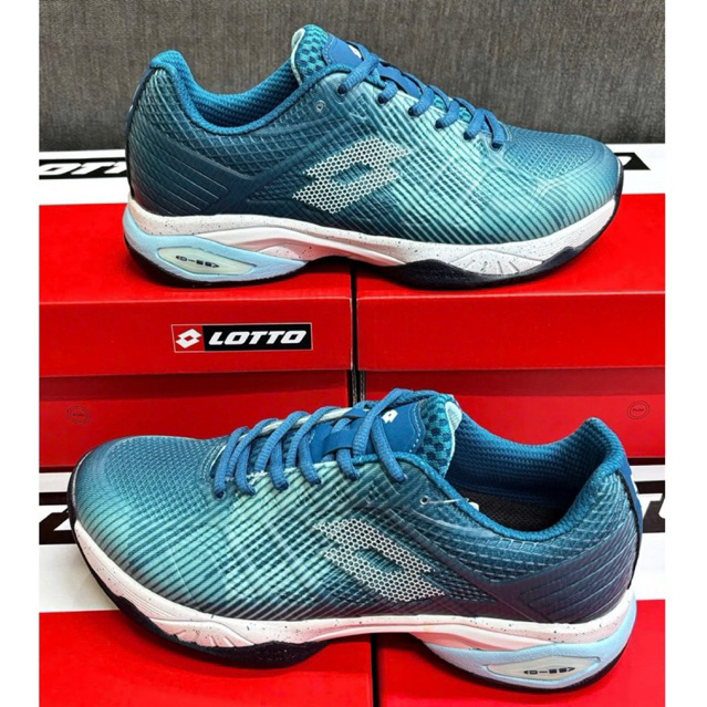 Giày Pickcleball Ý Cho Nam || Lotto Mirage 300 Xanh