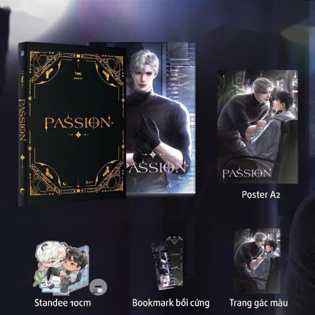 (sẵn) Set phụ kiện: poster, standee, bookmark..... (Passion)