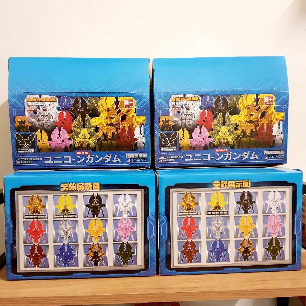 Gói nhân phẩm lắp ráp 03 Phenex Gundam_Quà tặng bé