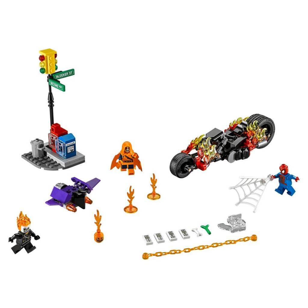 Lego Marvel Super Heroes Spider-Man: Ghost Rider Team-Up 76058