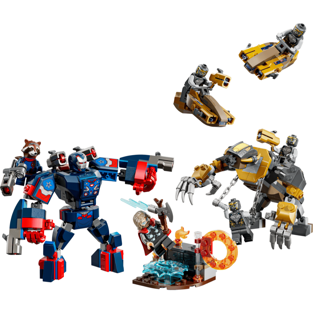 Lego Marvel Avengers: Endgame Thor vs. Chitauri 76322
