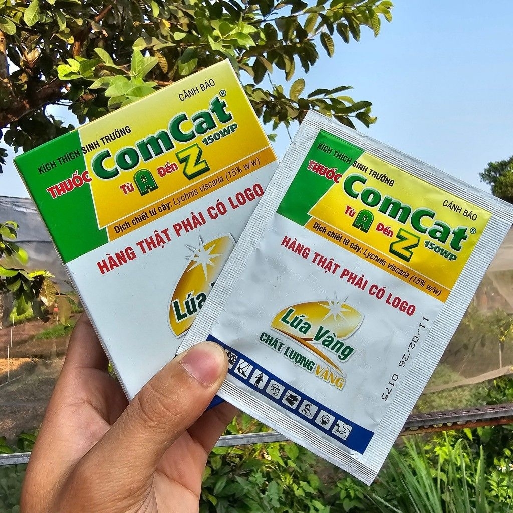 10 gói ComCat từ A-Z  (gói 7.55g). Kích thích sinh trưởng