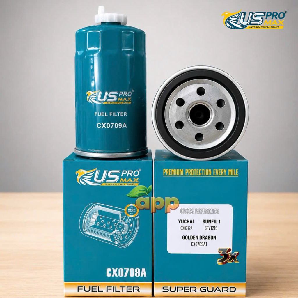 Lọc nhiên liệu CX0709A / CX0712A / SFV1216 / SFC29020 / A3000-1105020 / FS19787 sinotruk Howoo , che