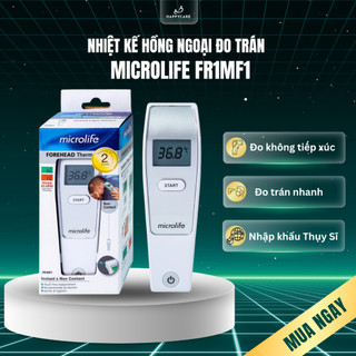 Nhiệt Kế Hồng Ngoại Đo Trán Microlife FR1MF1 Thích Hợp Đo Thân Nhiệt Trẻ Em, Người Lớn