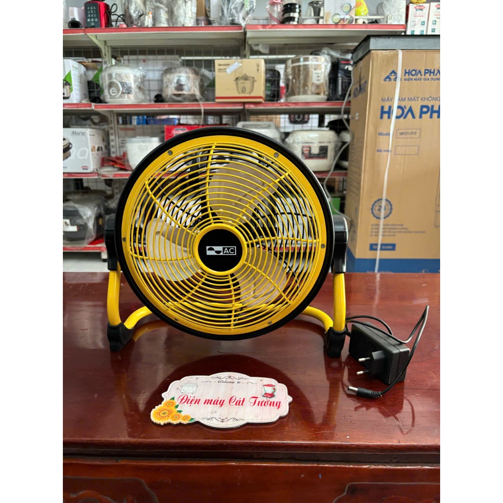 Quạt sạc AC ARF01D113 công suất 10w - Hàng trưng bày chính hãng