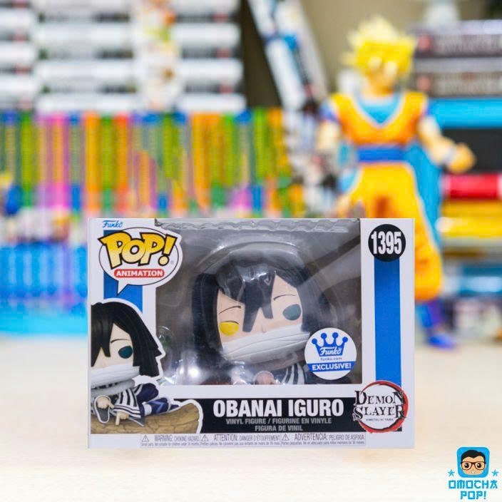 Mô Hình Chính Hãng Funko Pop Animation: Demon Slayer - Obanai Iguro #1395 Funko Exclusive