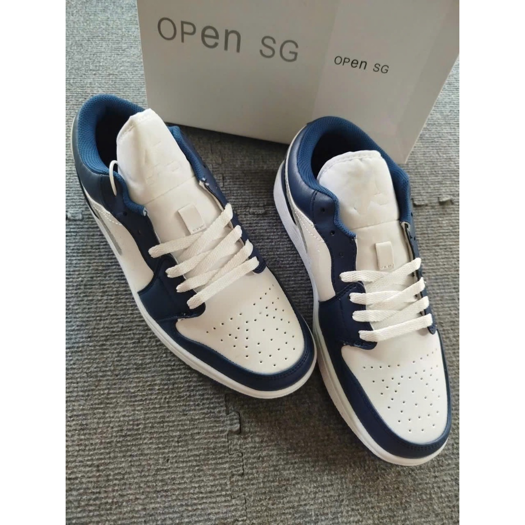 Giày Thể Thao Sneaker Nam Nữ Rồng Đỏ Navy, Giày_JD_cổ thấp Dragon Màu Đỏ Vàng Xanh Navy(MUA TĂNG 1 S