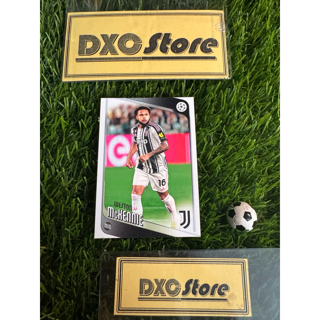 [ CHÍNH HÃNG ] - TOPPS UCC 2026 - WESTON McKENNIE (JUVENTUS)