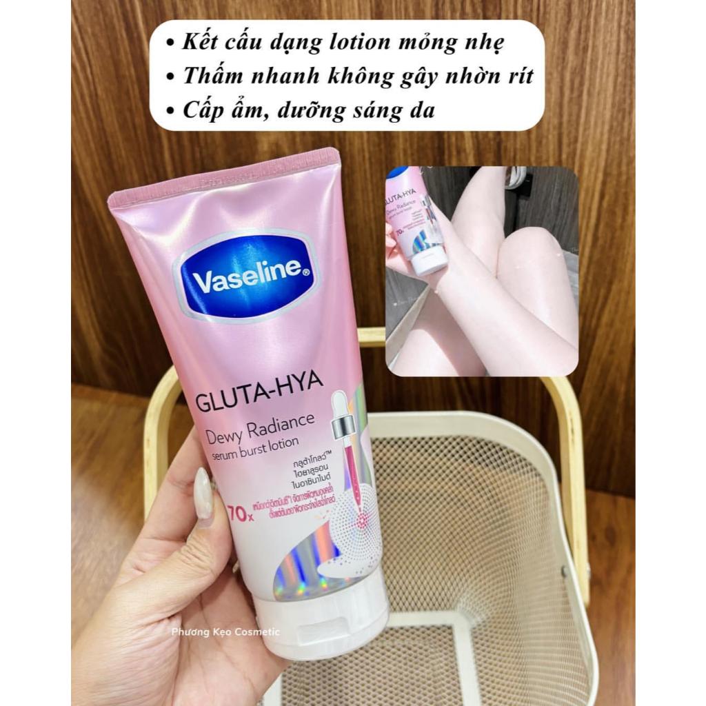 [CHUẨN THÁI] Sữa Dưỡng Thể Trắng Da Vaseline 70x Hồng 300ml (NỘI ĐỊA THÁI LAN)