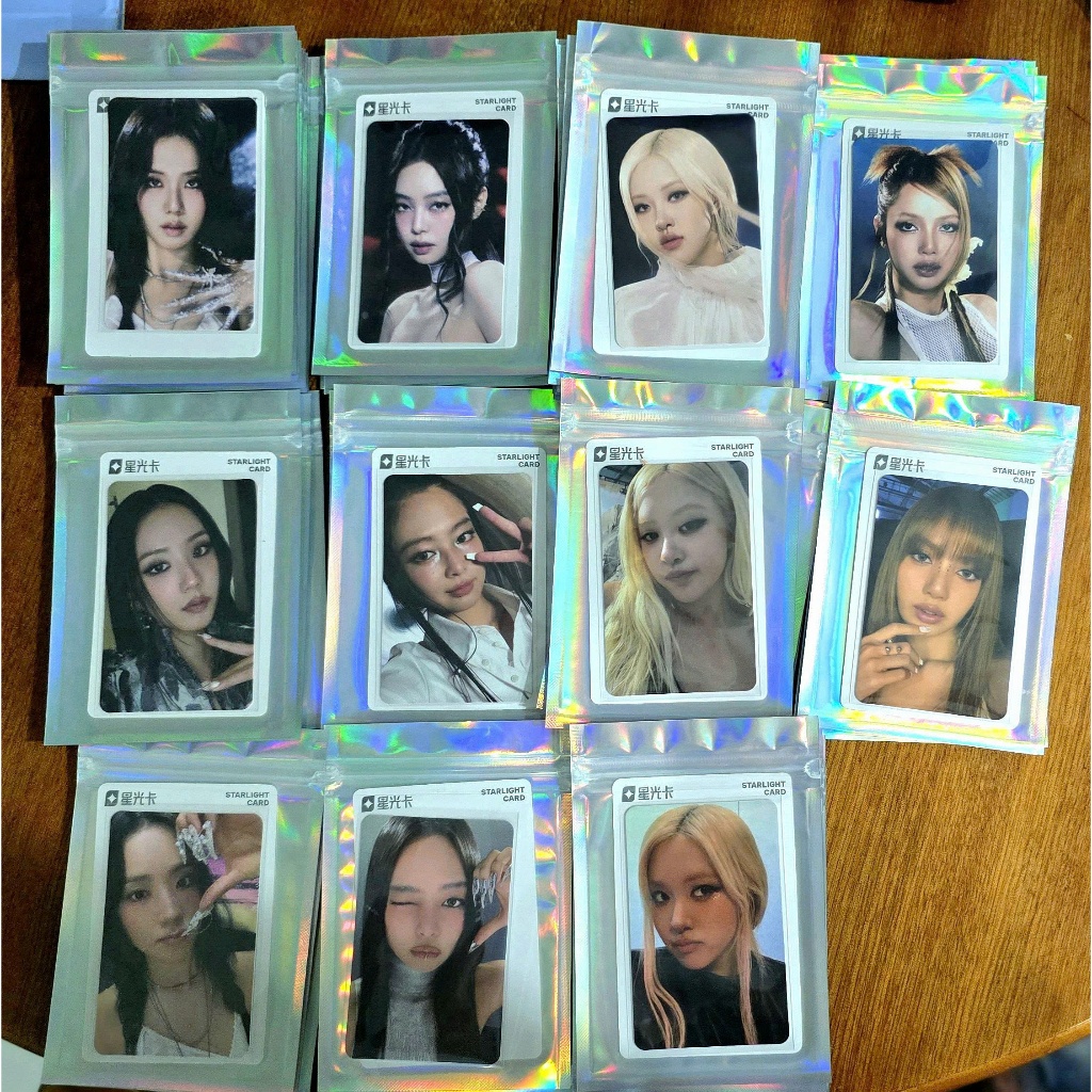 [HÀNG OFFICIAL] 𝐁𝐋𝐀𝐂𝐊𝐏𝐈𝐍𝐊 – [𝐃𝐄𝐀𝐃𝐋𝐈𝐍𝐄] PHOTOCARD ĐỘC QUYỀN QQ/TENCENT MUSIC_STARLIGHT CARD (JISOO/JE