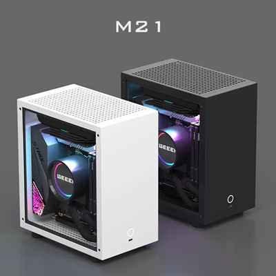 Vỏ case ITX Geek M21 (iTX/FLEX 1U)- cũ 95%