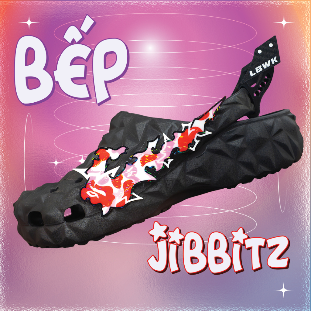 Set Charm Dép Crocs Tia Lửa Điện Bape Gắn Dép Crocs, Jibbitz Crocs, Phụ Kiện Dép Sục Độc Lạ Cho Nam
