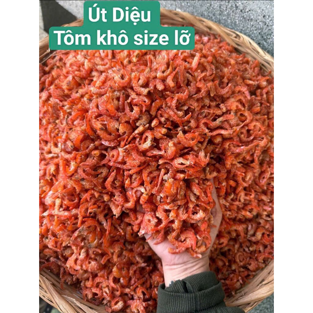 500gr TÔM KHÔ SIZE LỠ NGỌT NGON ĐẶC SẢN CÀ MAU ÚT DIỆU