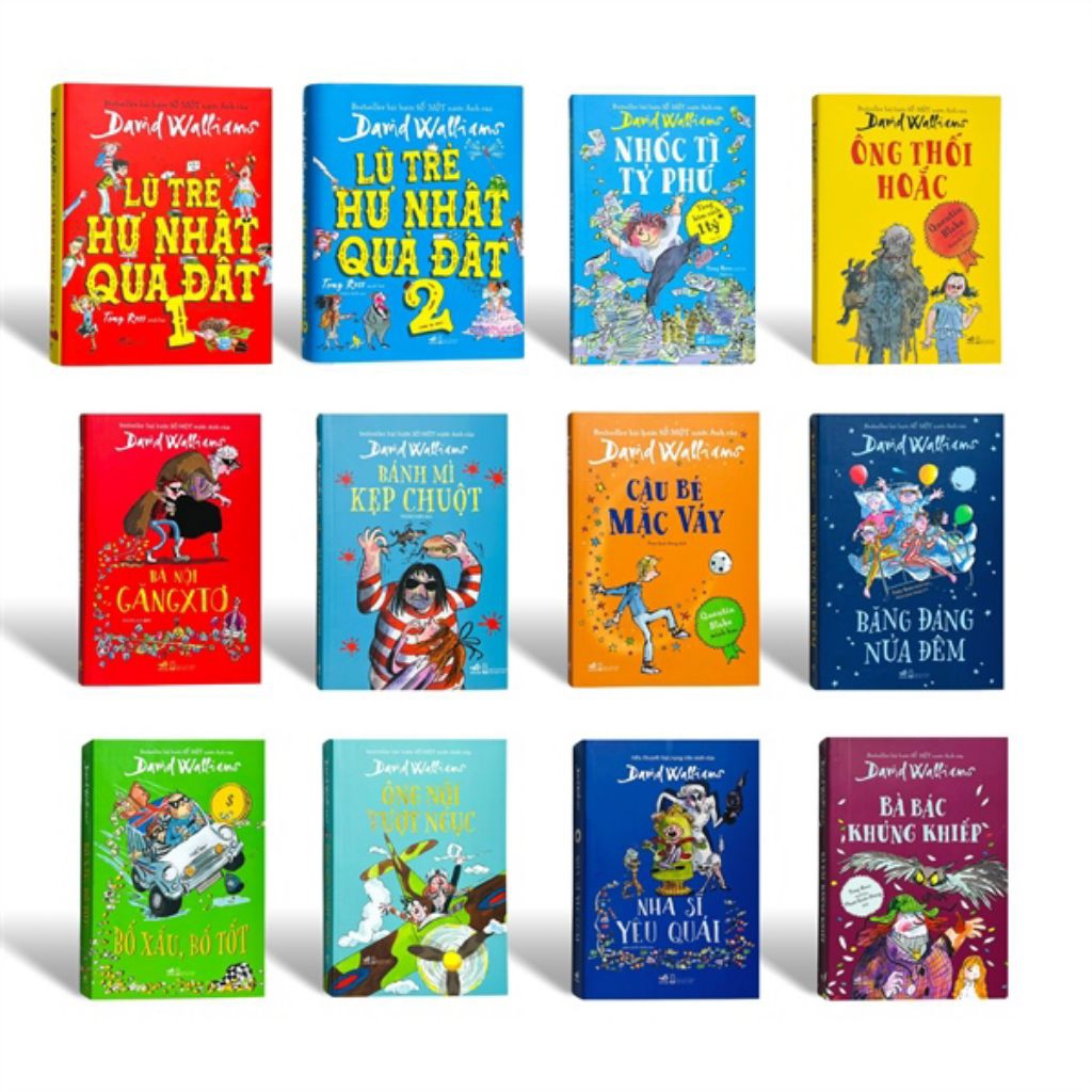 Sách David Walliams Nhã Nam ông nội vượt ngục