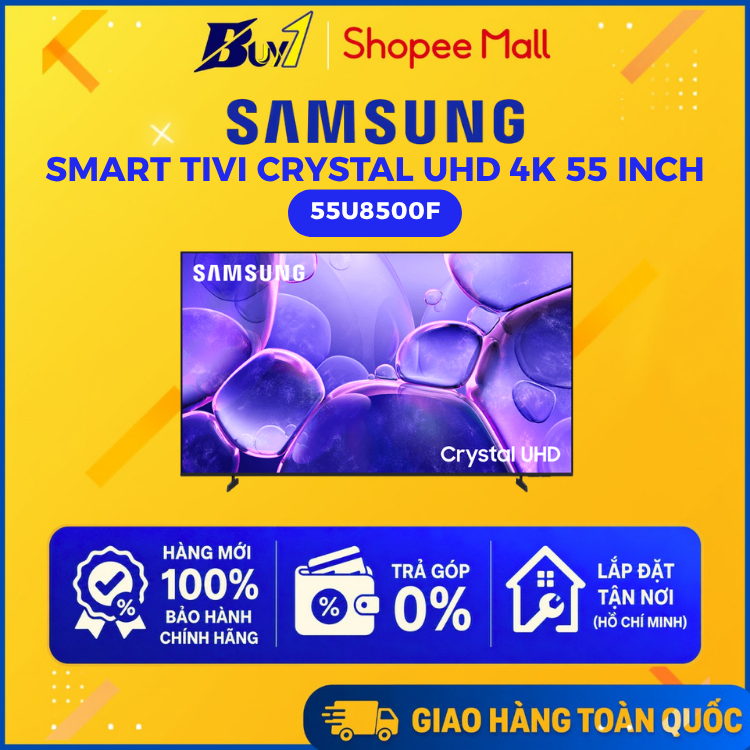 55U8500F - Smart Tivi Crystal UHD Samsung 4K 55 inch UA55U8500F - Hàng chính hãng