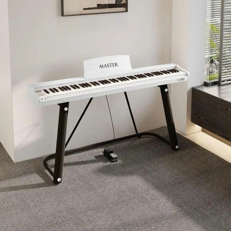 Đàn Piano Điện MASTER C300 - Đủ 88 Phím Bluetooth, Đàn Gỗ - Tặng Đủ Phụ Kiện, Khóa học online- Piano