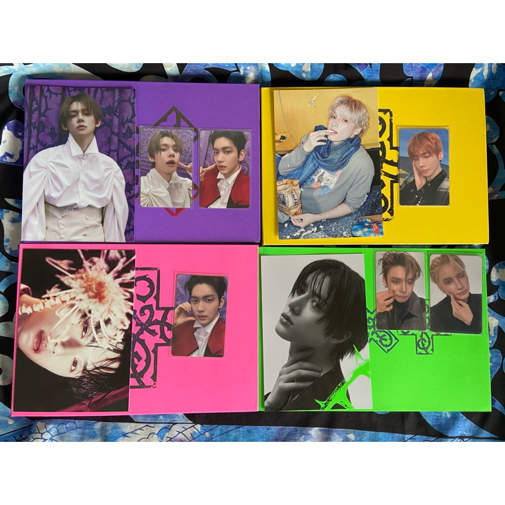Tổng Hợp Album rỗng Txt album không card txt kpop Taehyun Soobin Yeonjun Kai Beomgyu