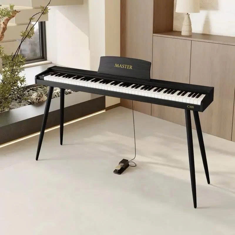 Đàn Piano Điện MASTER C300 Bản 2026 - Đủ 88 Phím Đàn Gỗ Chất Lượng - Tặng Pedal và đủ Pk, Khóa học o