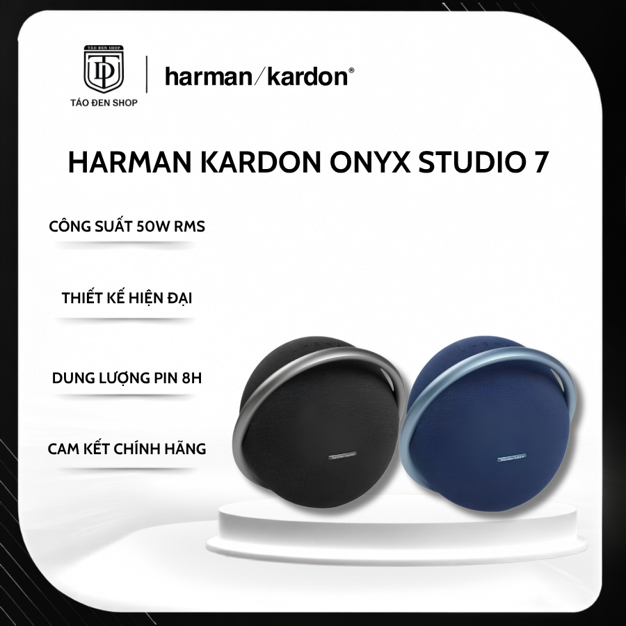 Loa Harman Kardon Onyx Studio 7 Bluetooth - Lỗi 1 Đôi 1 Trong 15 Ngày - Bảo Hành Chính Hãng 12 Tháng