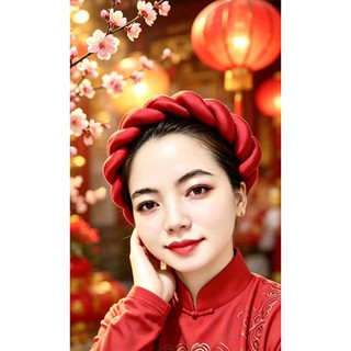 mấn đội đầu trơn xoắn đôi trơn cho mẹ và bé sỉ+lẻ(trẻ 1-2 tuổi báo shop)
