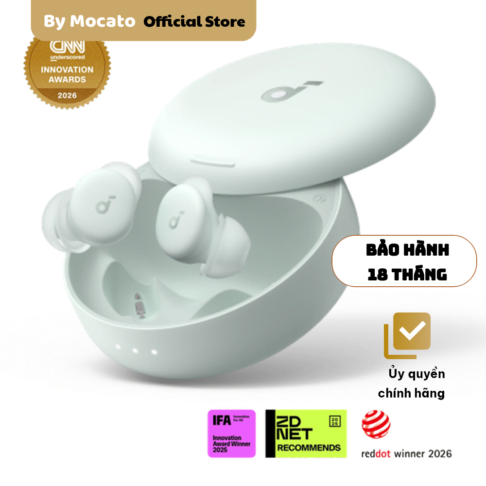 Tai nghe ngủ Soundcore Sleep A30 D1301, chống ồn 3 lớp, pin 45h
