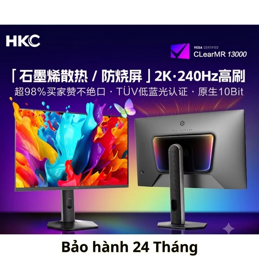 HKC Oled GS27QKS 2k 240hz 10bit màu