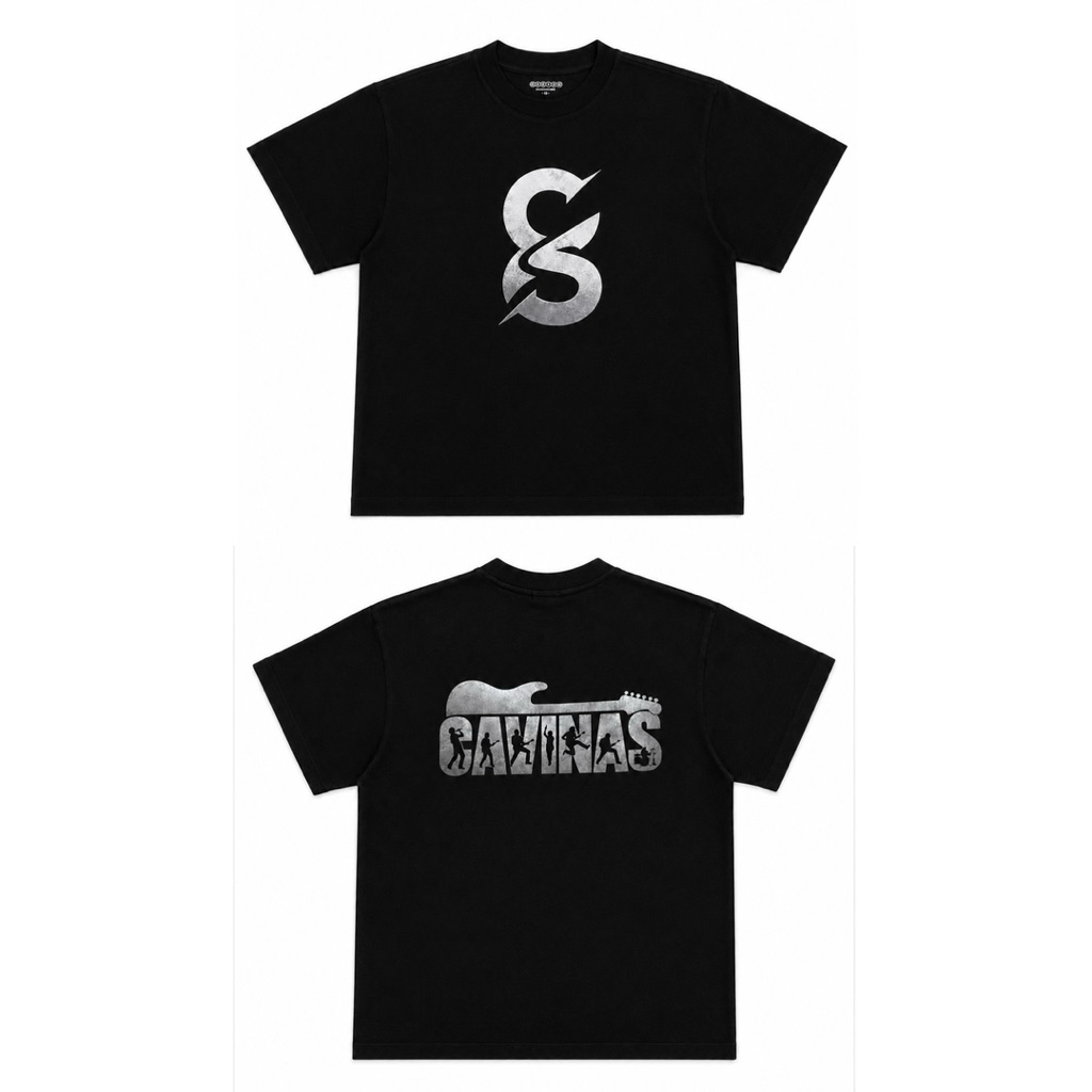 CAVINAS ESSENTIAL BOXY - BLACK | Boxy T-Shirt 250G Unisex Local Brand