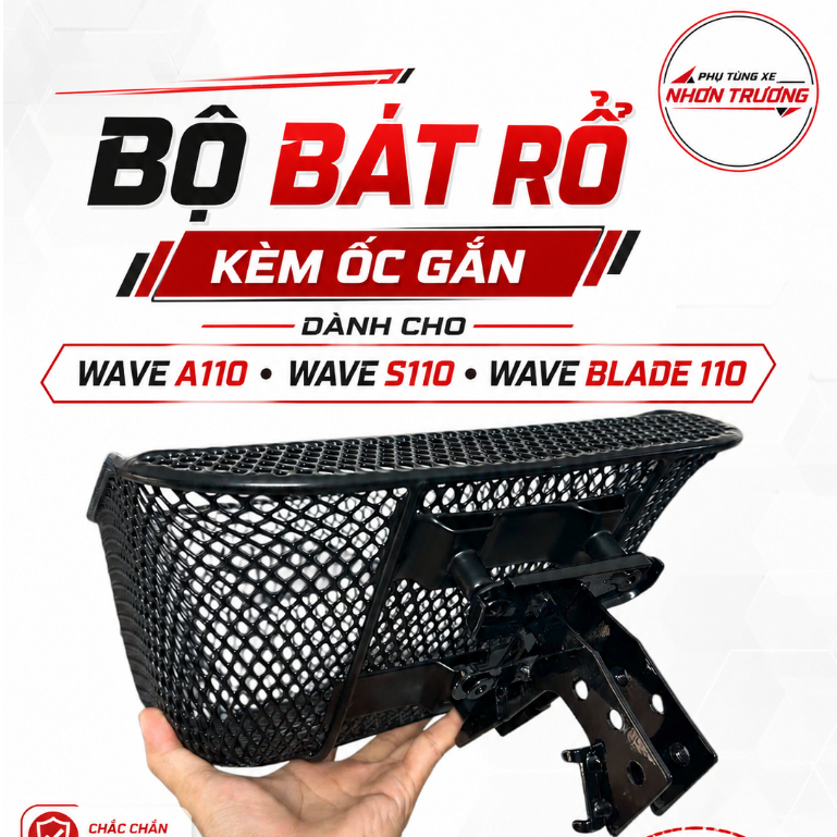 Rổ H2C + pat rổ cho Wave RS/S100/A100 và Wave Blade 110 99