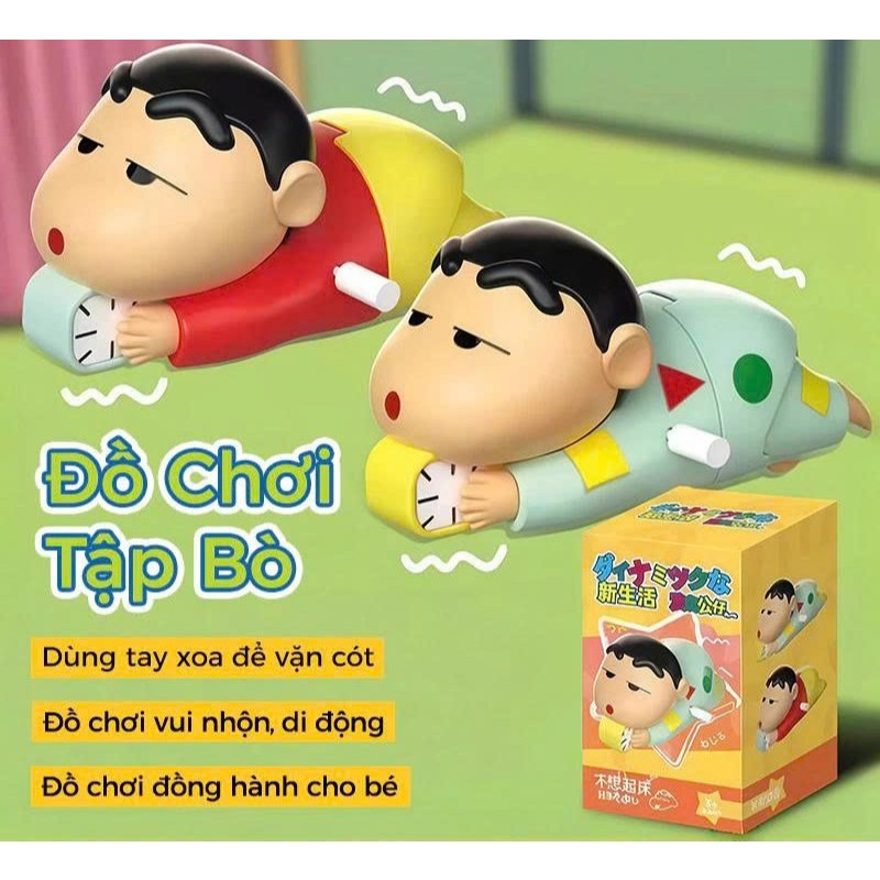 [Bán Chạy] Đồ Chơi Shin Bò Vặn Cót Mặc Pijama – Cậu Bé Bút Chì Shin Siêu Đáng Yêu Cho Bé