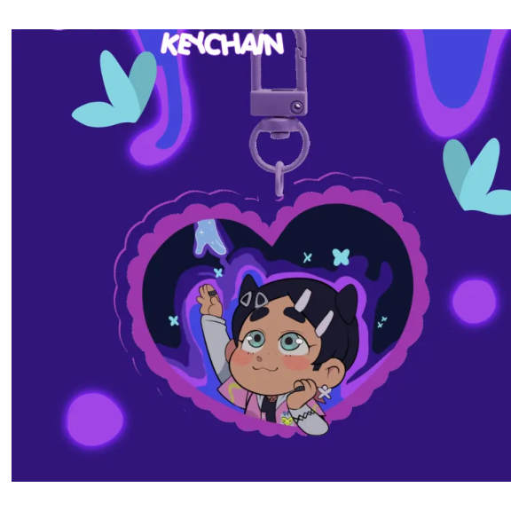 Clove Keychain (Valorant)