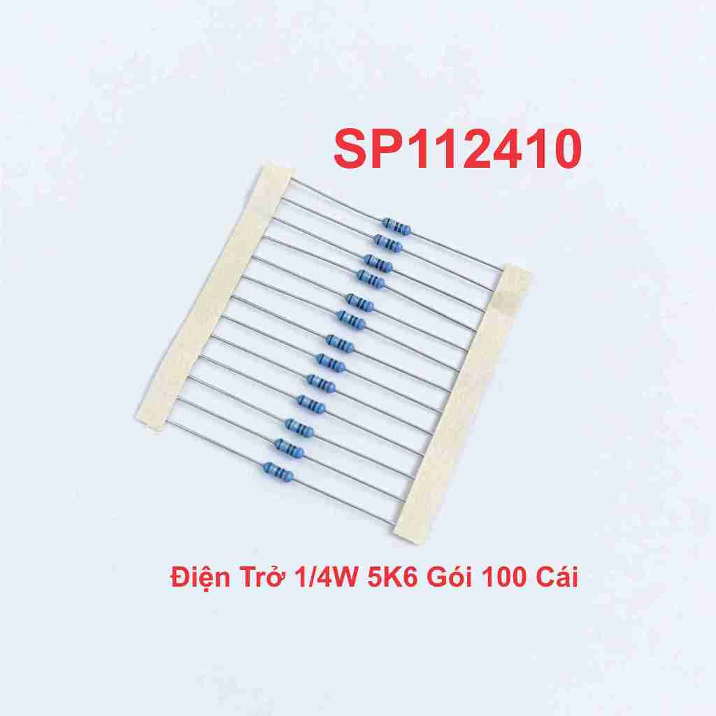 Điện Trở 1/4W 5K6 Gói 100 Cái