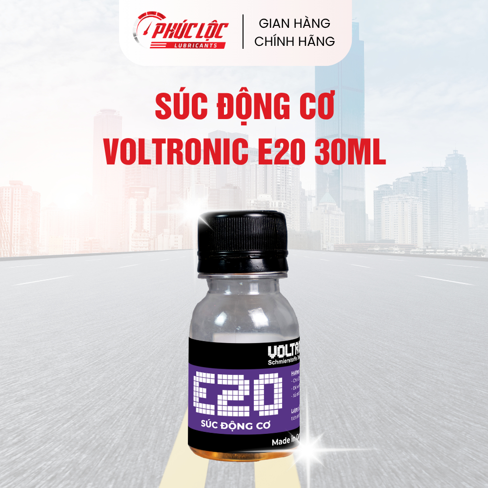 Dung dịch xúc động cơ dành cho xe máy Voltronic E20 (30ml)