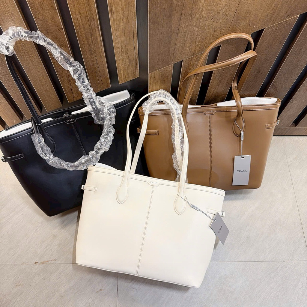 Túi Tote CHASA Basic Lux Bigsize Công Sở Da Mềm Sang Trọng