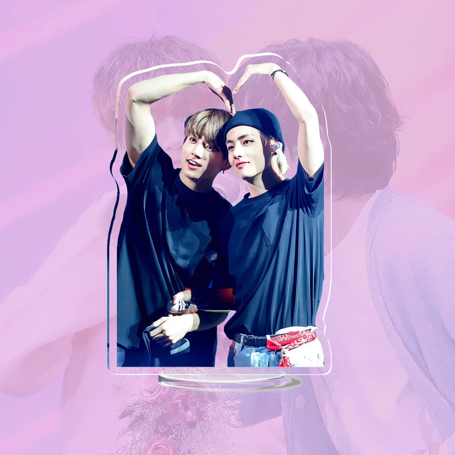 Mô hình stande Taekook chất liệu từ meca siêu xinh iuuuu