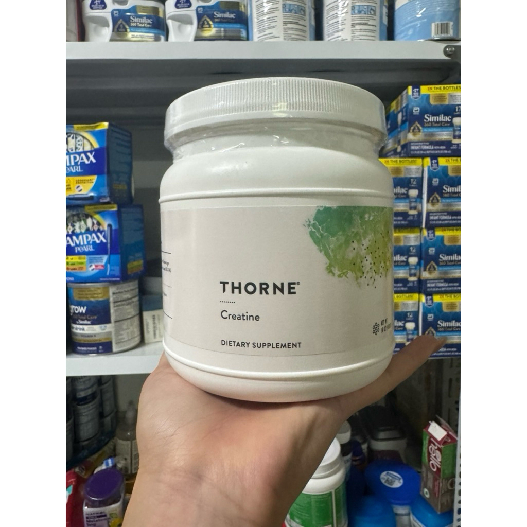 [2027]THORNE Creatine Monohydrate Micronized – Tăng sức mạnh & tập trung, hỗ trợ tập luyện, tăng cơ 