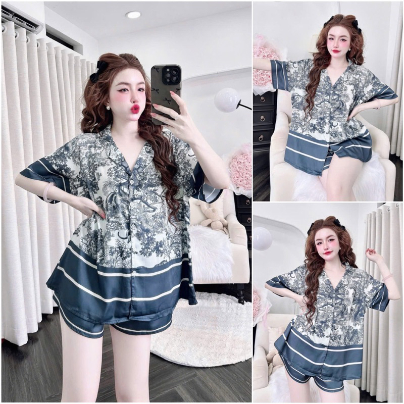 (50-100kg) Bộ ngủ Lụa Bigsize - Form chuẩn, chất vải đẹp