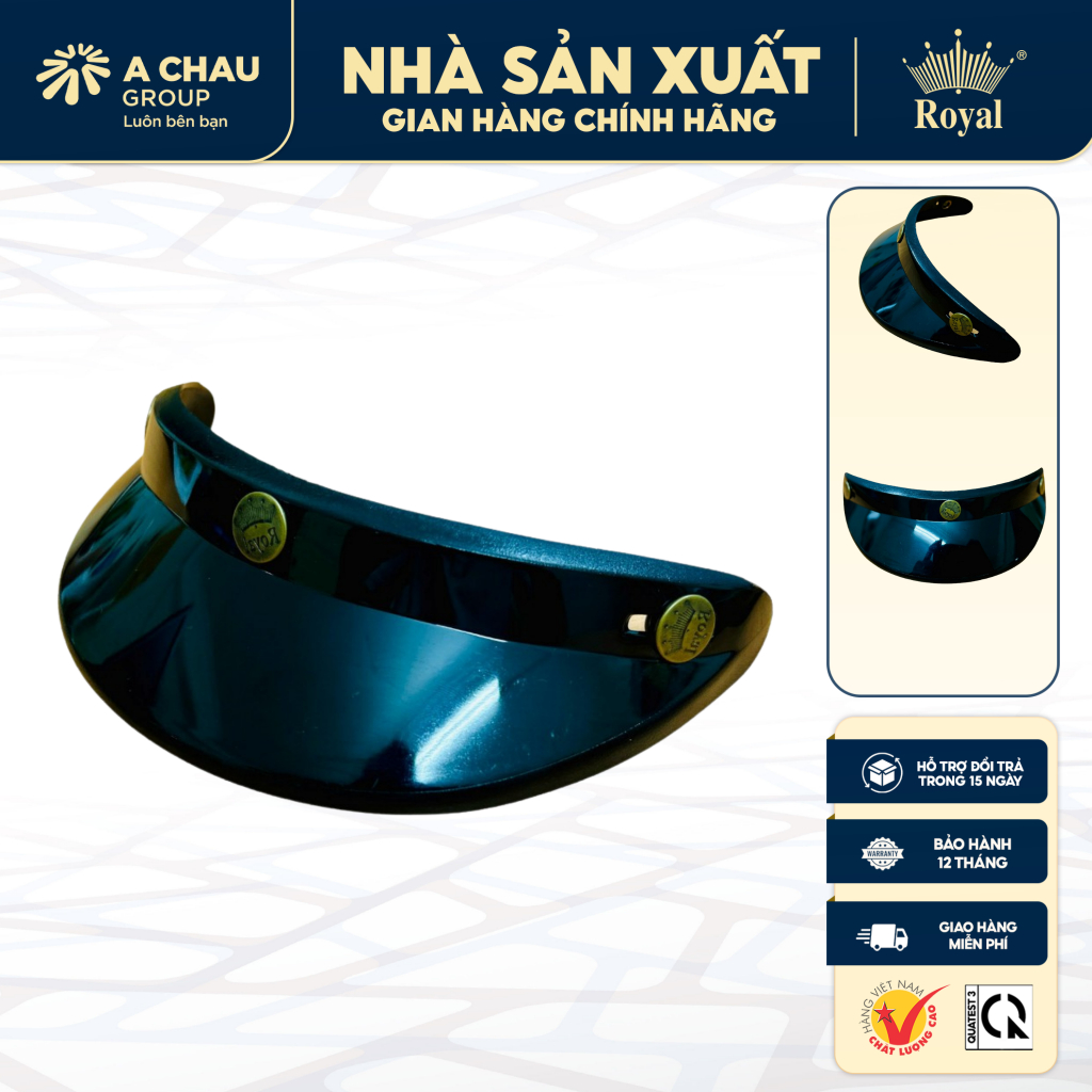 Lưỡi trai Royal M379 màu đen